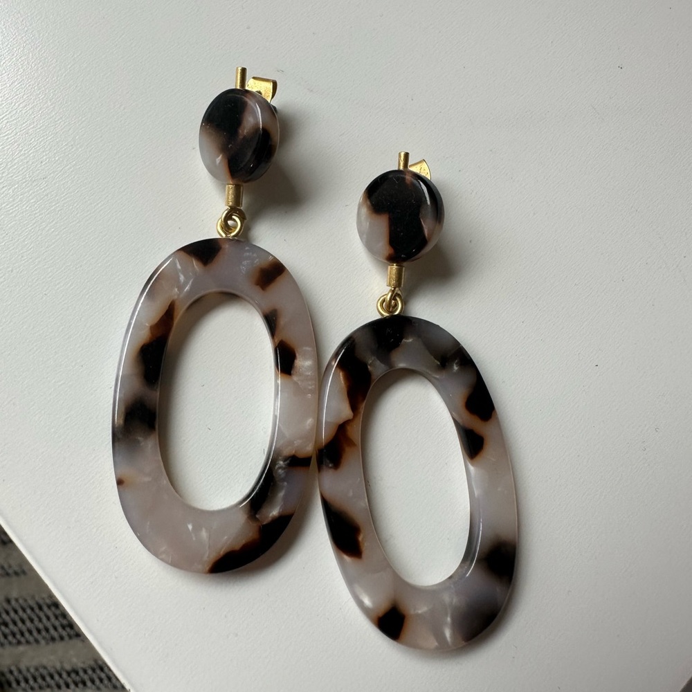 Marble earrings